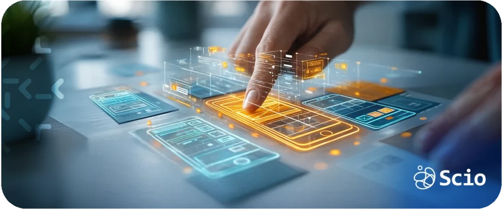 Mobile security architecture diagram showing multilayered protection across device, network, API, and data storage layers in mobile engineering systems