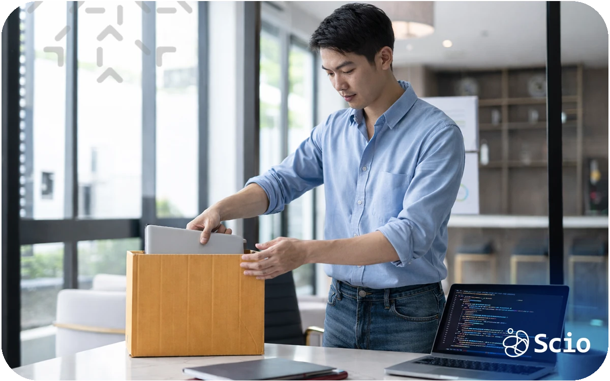 Software engineering culture transformation: engineering team in a modern collaborative environment representing the shift from traditional to modern engineering culture after the Great Resignation