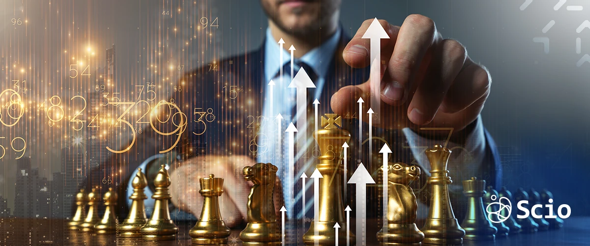 IT Modernization Strategy for Software Teams CTO planning an IT modernization roadmap using a chess-strategy metaphor, shifting from reactive maintenance to innovation with a nearshore partner.