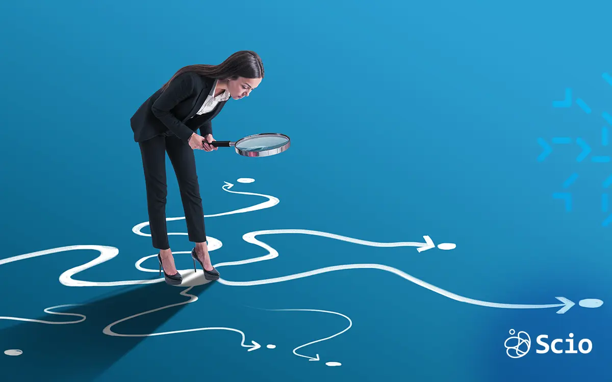 Illustration representing the contrast between technical debt and misaligned development efforts