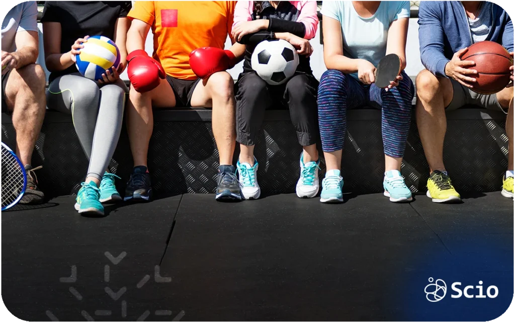Physical activity as part of Scio’s wellbeing culture, highlighting movement beyond the screen for healthier software teams