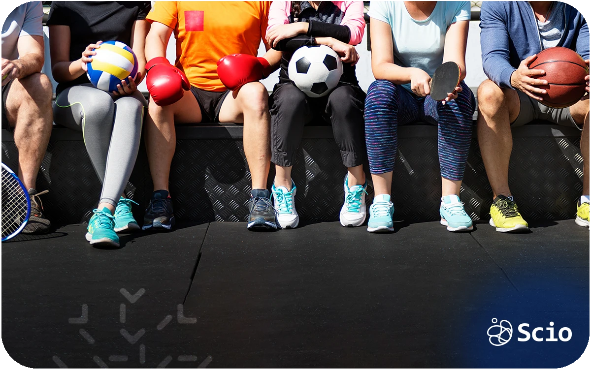 Physical activity as part of Scio’s wellbeing culture, highlighting movement beyond the screen for healthier software teams