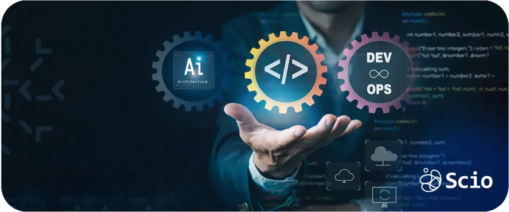 AI engineer reviewing production system monitoring and observability dashboards representing the production-first engineering discipline required for reliable AI systems