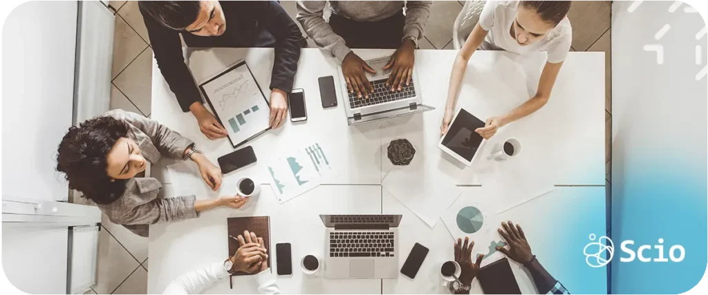 Engineering leader conducting direct technical interview with nearshore developer candidates to evaluate communication style and technical judgment beyond resumes