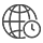 Time zone icon